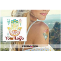 2x2" Custom PrismFoil Metallic Temporary Tattoo